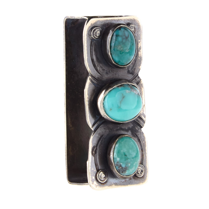 Paige Wallace 3 Turquoise Stone Belt Keeper