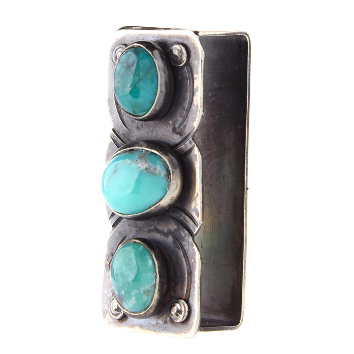 Paige Wallace 3 Turquoise Stone Belt Keeper