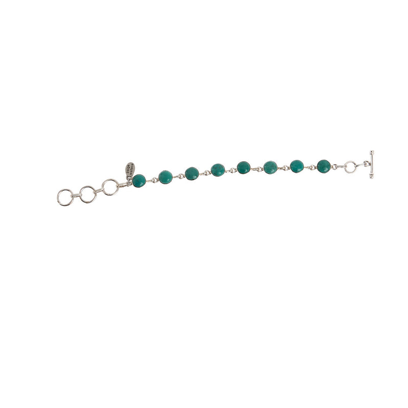 Paige Wallace 8 Stone Link Bracelet