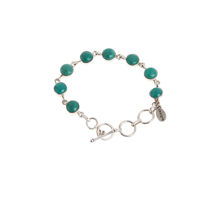 Paige Wallace 8 Stone Link Bracelet
