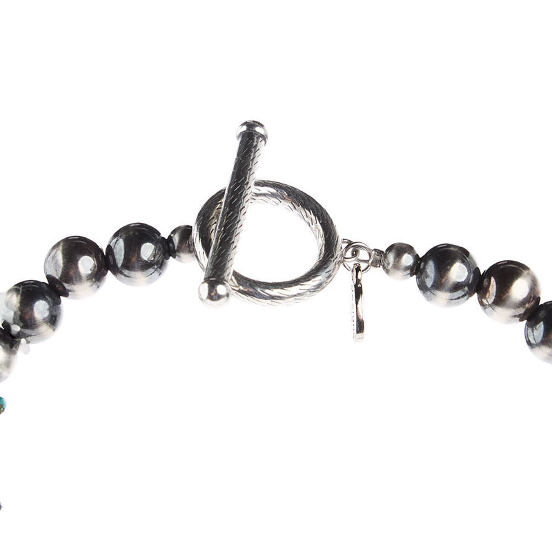 Paige Wallace Freeform Turquoise Nuggets Necklace