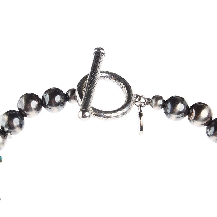Paige Wallace Freeform Turquoise Nuggets Necklace