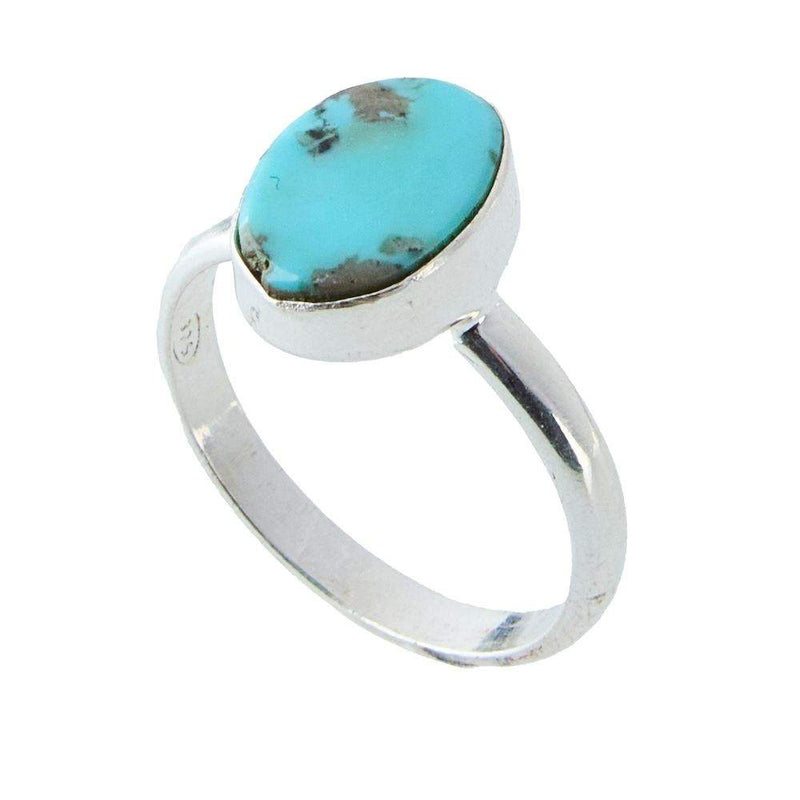 Paige Wallace Small Turquoise Freeform Ring