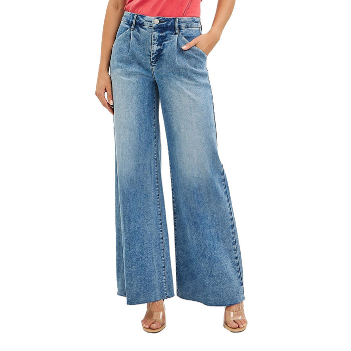 Risen Jeans Women's Medium Wide Leg Jeans