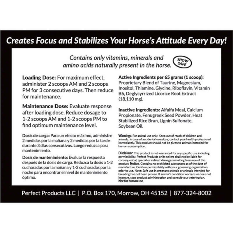 Perfect Products Prep EQ Training Day Pellets 10lb