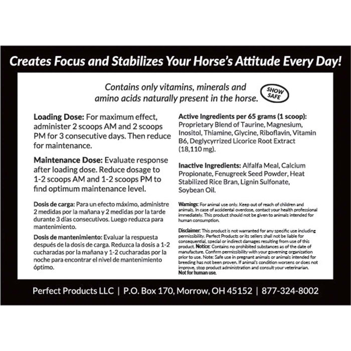 Perfect Products Prep EQ Training Day Pellets 10lb