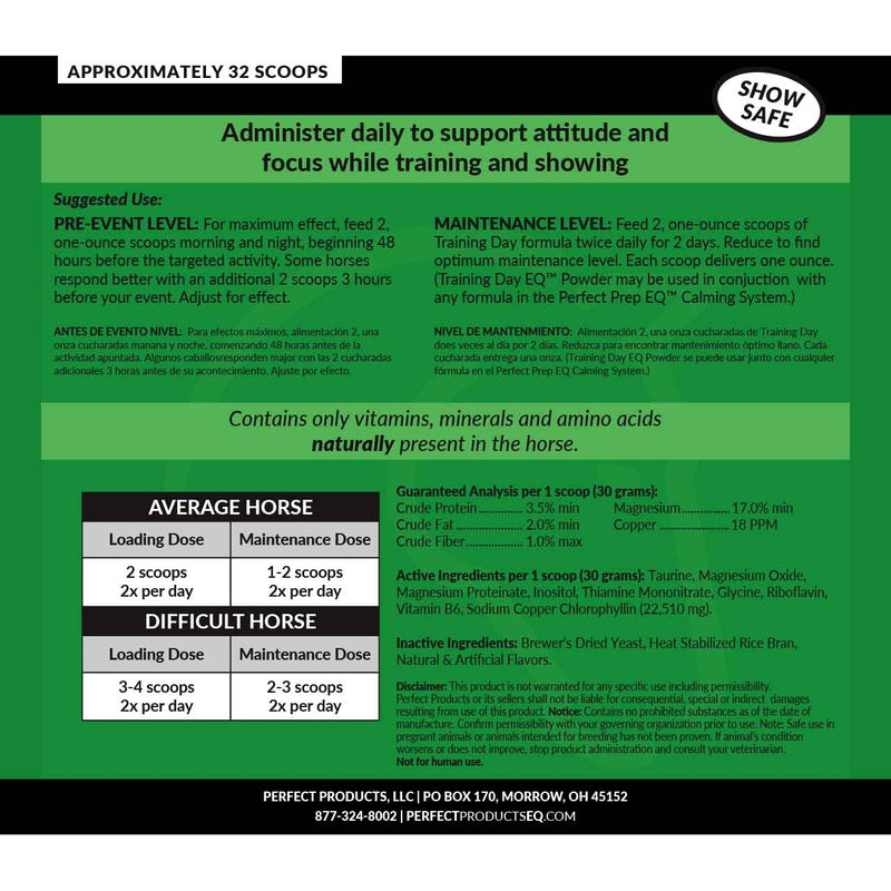 Perfect Products Prep EQ Training Day 10lb