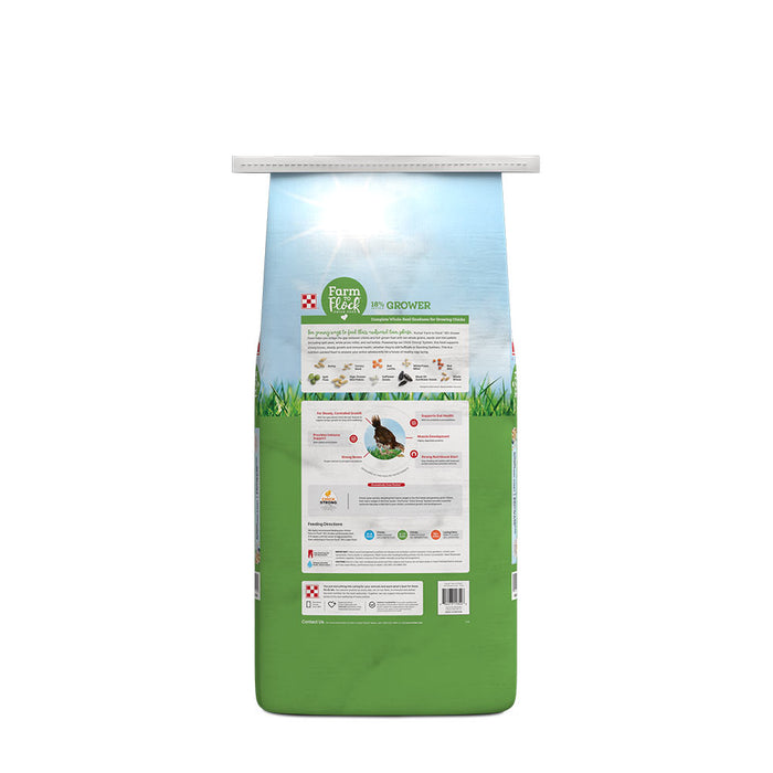 Purina Animal Nutrition Farm to Flock 18% Grower
