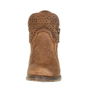 Circle G Women's Camel Cutout Shortie