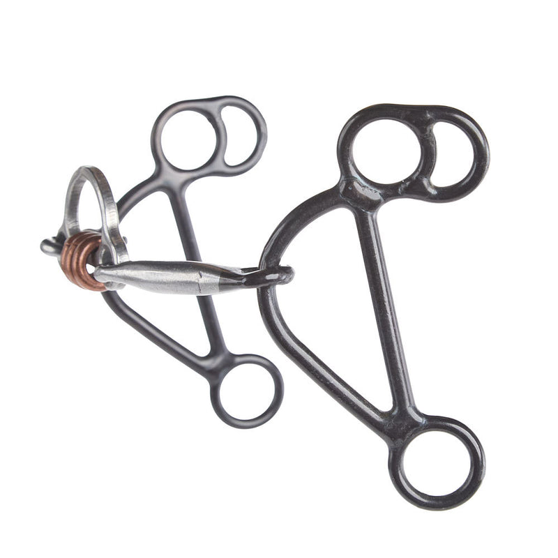 Dutton Bits 3-Piece Floating Copper Wire Gag Bit