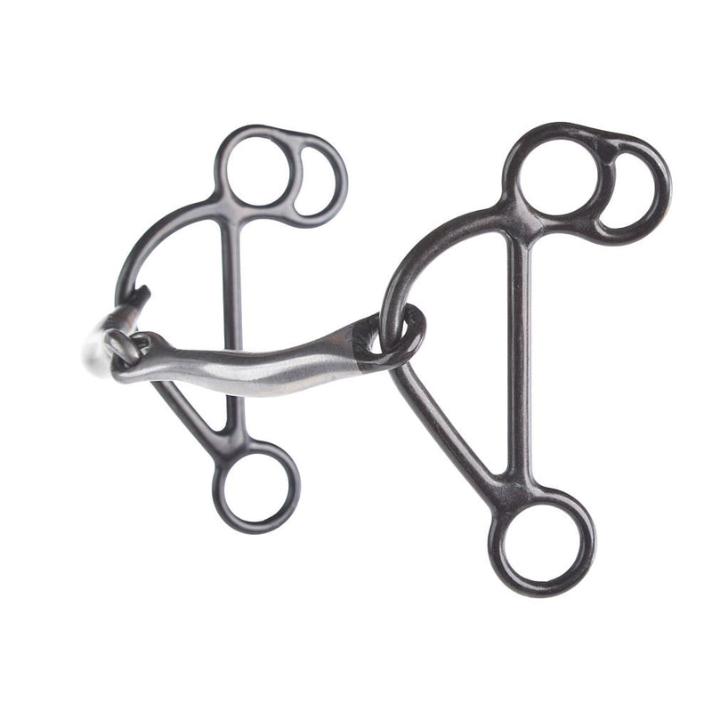 Dutton Bits Two-Piece Smooth Snaffle Gag Bit