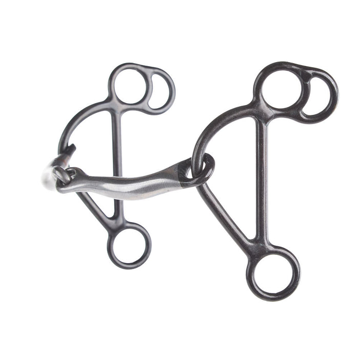 Dutton Bits Two-Piece Smooth Snaffle Gag Bit