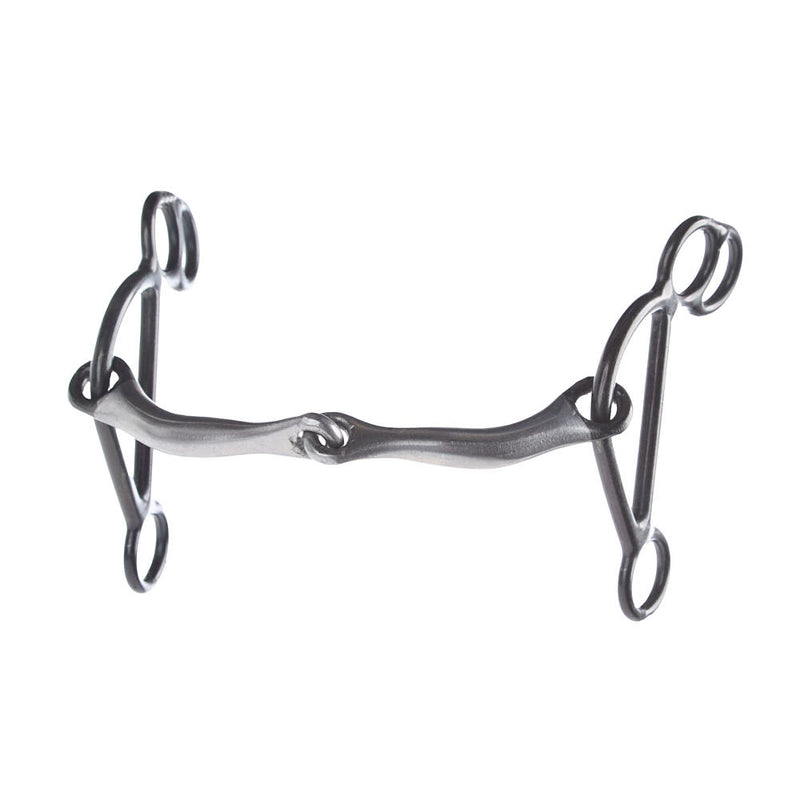 Dutton Bits Two-Piece Smooth Snaffle Gag Bit