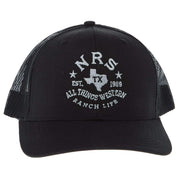 NRS All Things Western Embroidered Black Cap