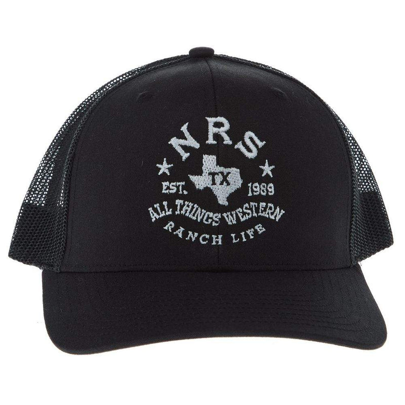 NRS All Things Western Embroidered Black Cap