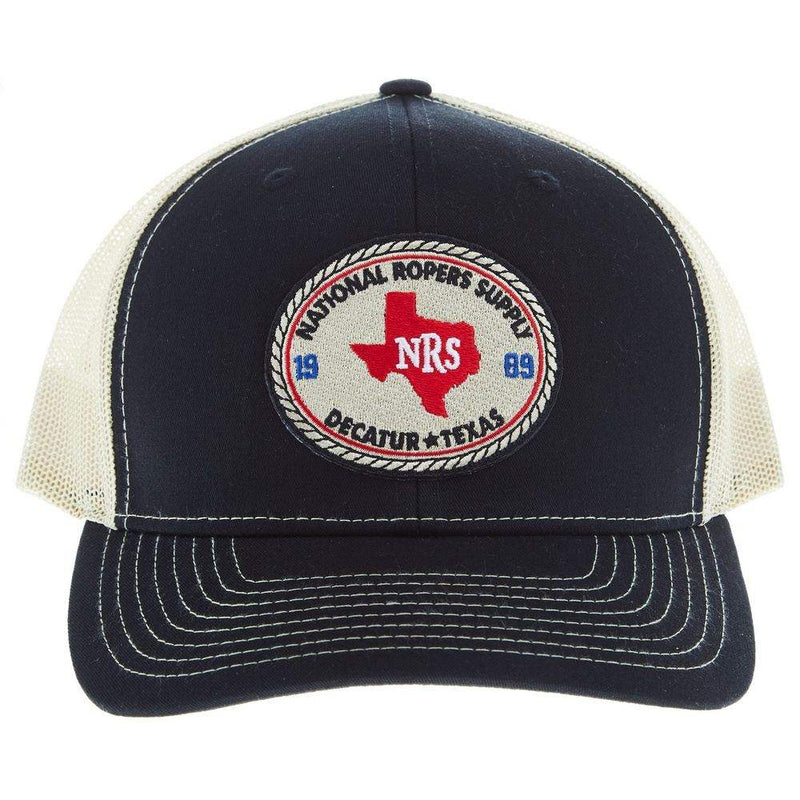 NRS NRS Ranch Supply Black and Vegas Gold Cap