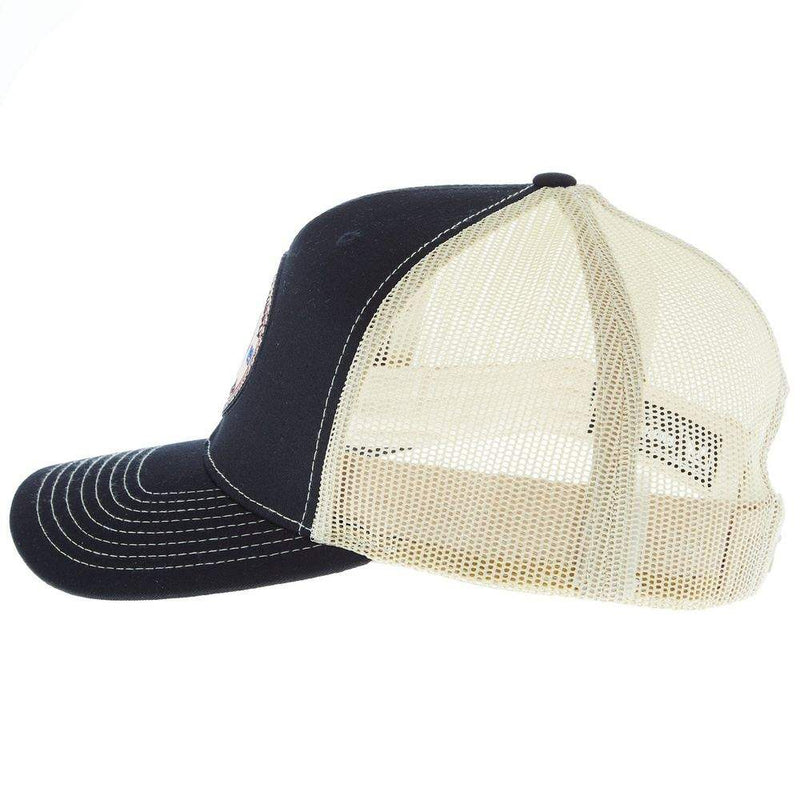 NRS NRS Ranch Supply Black and Vegas Gold Cap