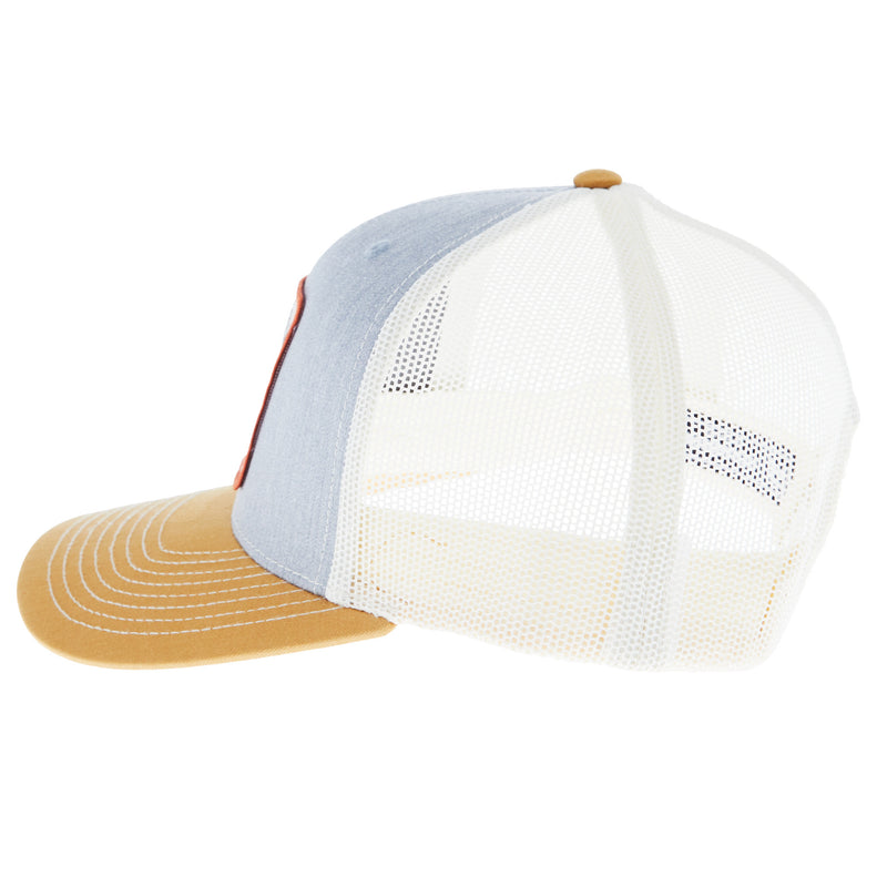 NRS Ranch Supply Grey and Gold Cap