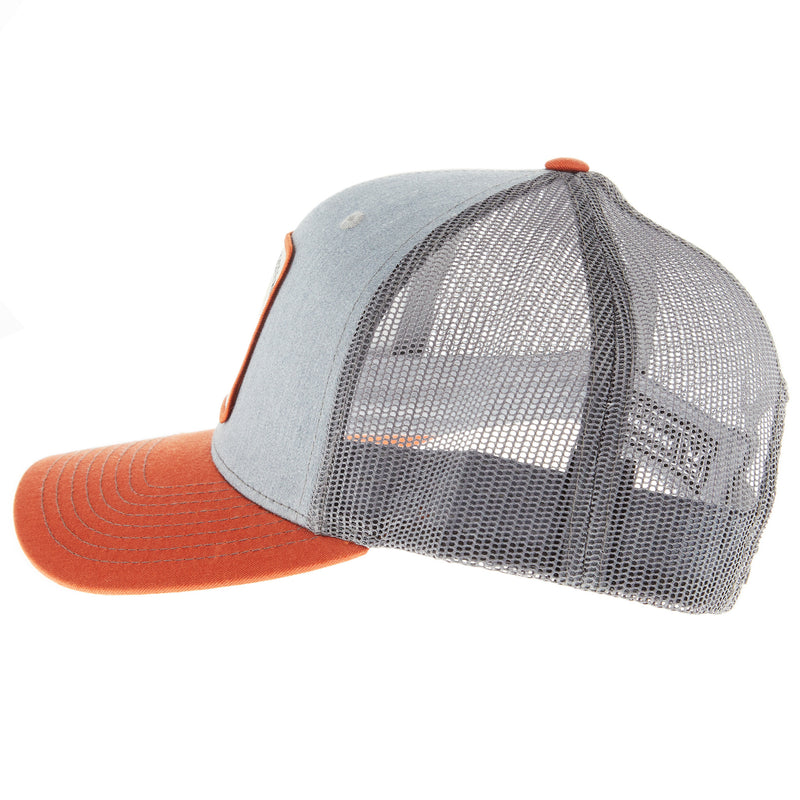 NRS Ranch Supply Grey and Orange Cap
