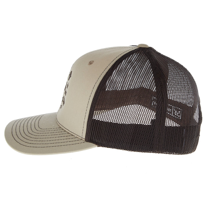 NRS All Things Western Embroidered Khaki and Coffee Cap