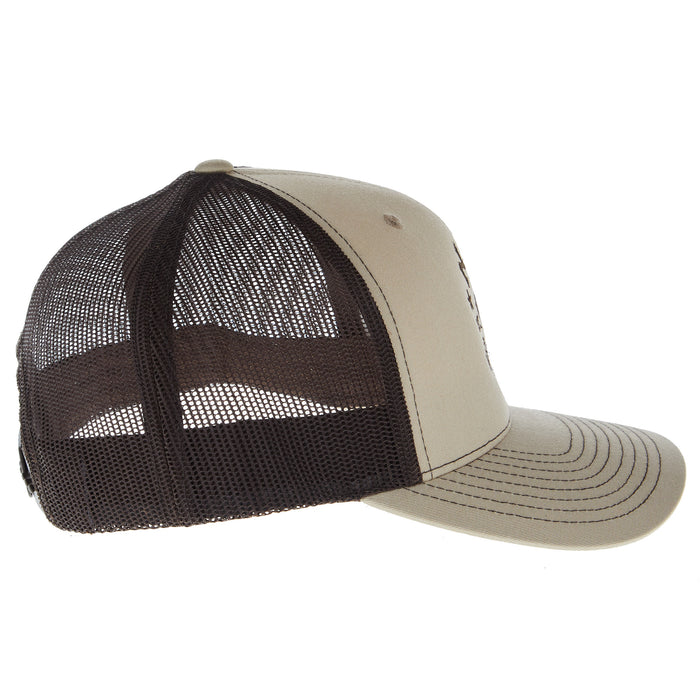 NRS All Things Western Embroidered Khaki and Coffee Cap