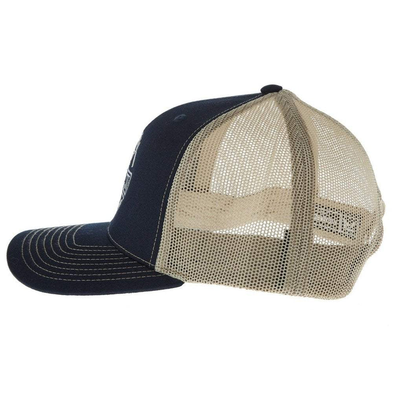 NRS National Ropers Supply Navy and Khaki Cap