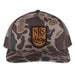 NRS Duck Camo and Brown Laser Patch Cap