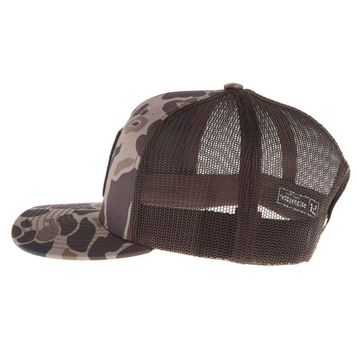 NRS Duck Camo and Brown Laser Patch Cap