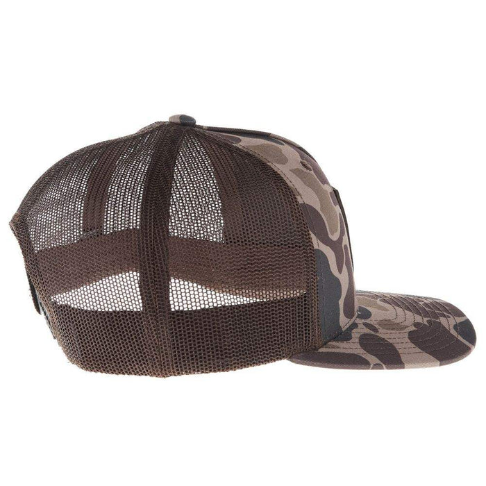 NRS Duck Camo and Brown Laser Patch Cap