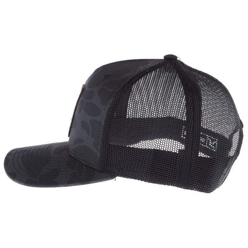 NRS Duck Camo and Black Laser Patch Cap