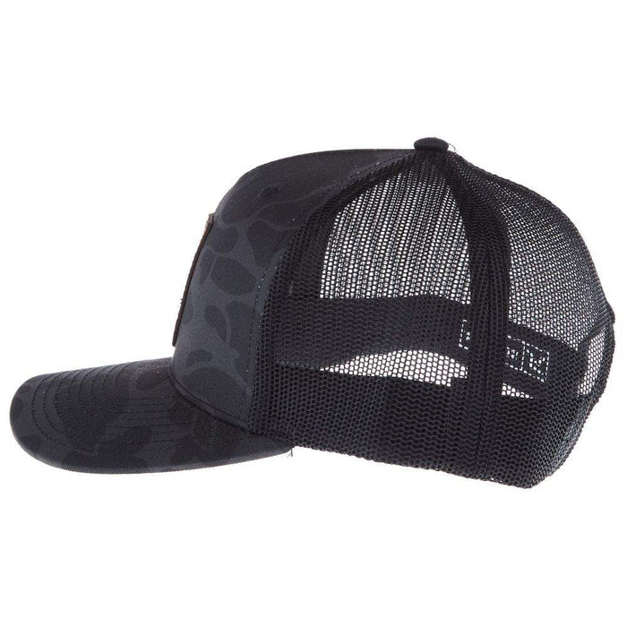NRS Duck Camo and Black Laser Patch Cap