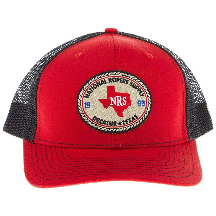 NRS Ranch Supply Red and Black Cap