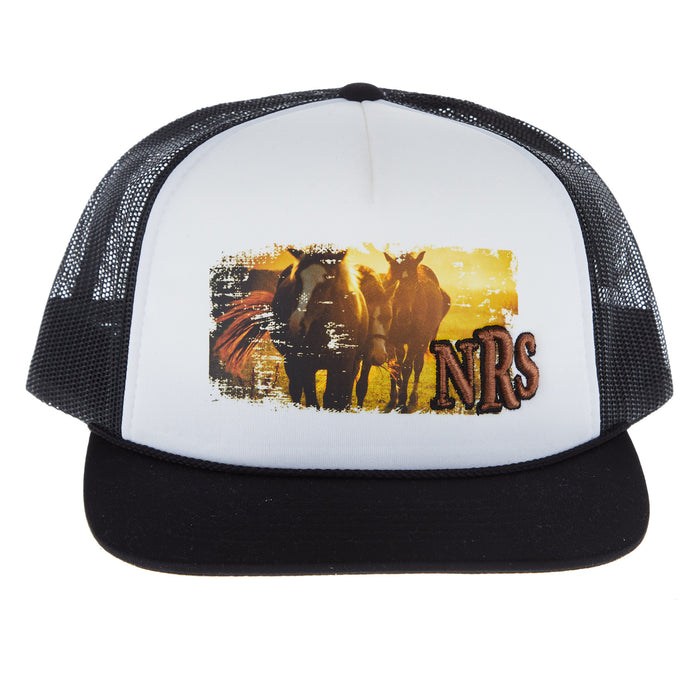 NRS Horse Print Foam Cap