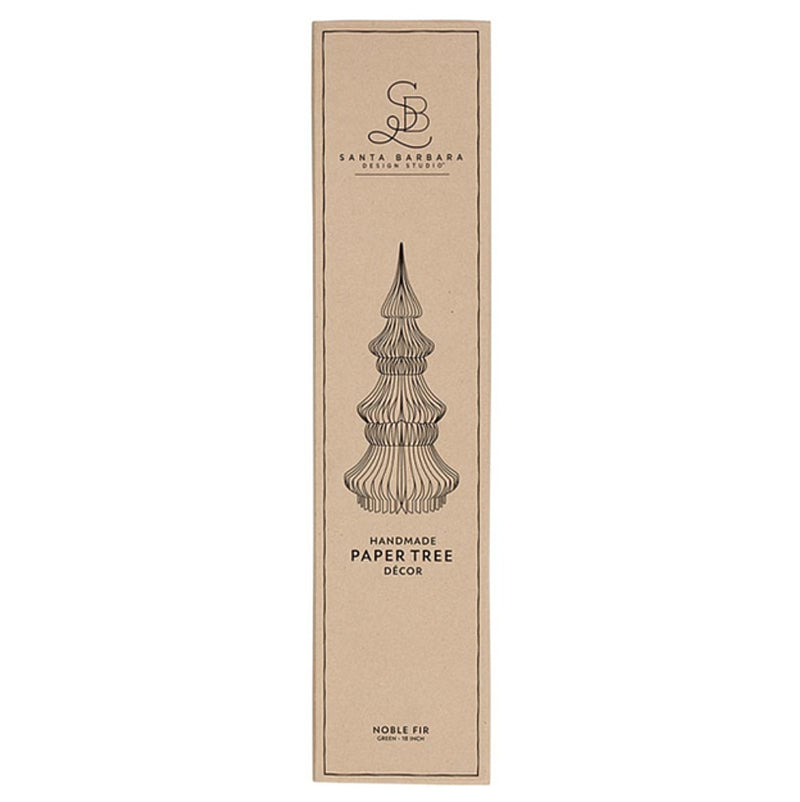 Creative Brands Noble Fir Green Paper Tree - 18