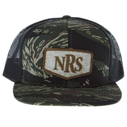NRS National Ropers Supply Hair on Hide Tiger Camo Cap