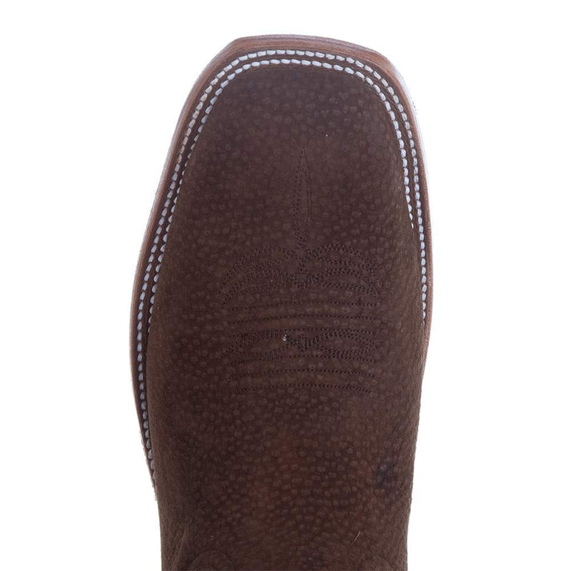 Rios Of Mercedes Men`s Cafe Carpincho 13` Green Luster Top Square Toe Boot