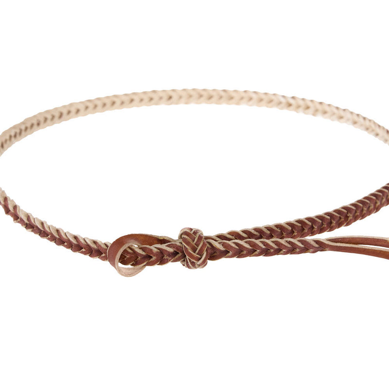 John Marshall Braided Rawhide Hat Band 2