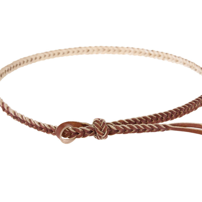 John Marshall Braided Rawhide Hat Band 2