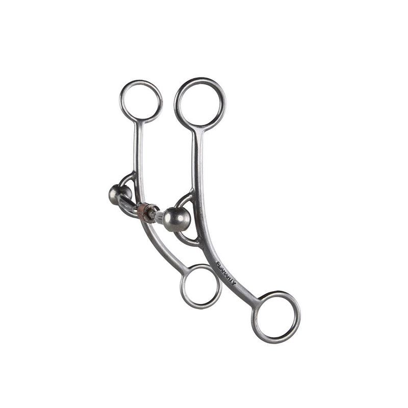 Flaharty Bits & Spurs Smooth 3pc RegLar Betty Gag Bit