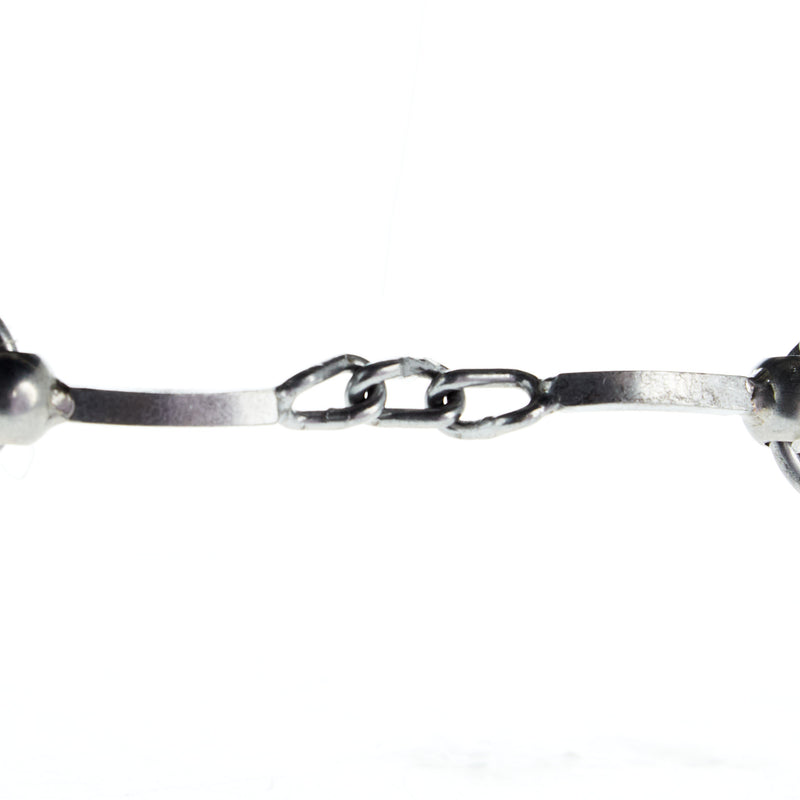 Flaharty Bits & Spurs Reg'lar Betty Square Chain Center Gag Bit
