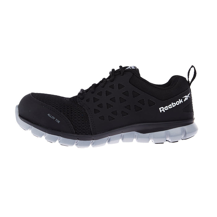 Reebok Women's Sublite Black Alloy Safety Toe Work Shoe
