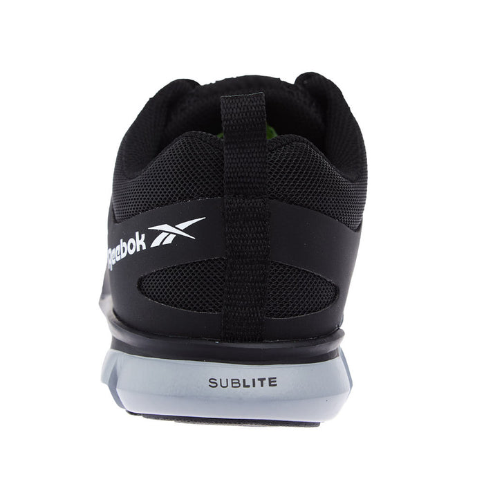 Reebok Women's Sublite Black Alloy Safety Toe Work Shoe