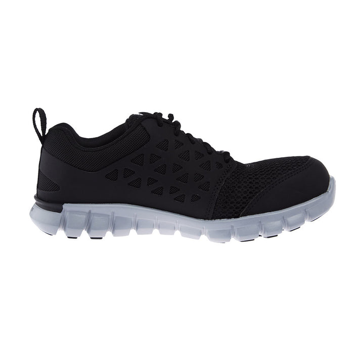 Reebok Women's Sublite Black Alloy Safety Toe Work Shoe