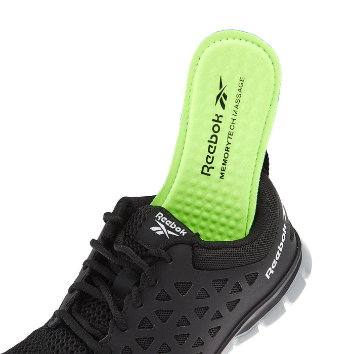 Reebok Women's Sublite Black Alloy Safety Toe Work Shoe