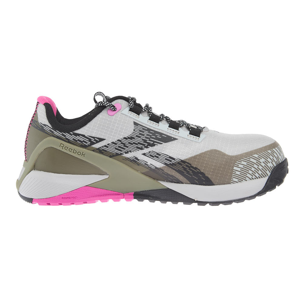Ravanello ラバネロ Equipe Reebok Womens Nano X1 Adventure Composite Toe Athletic Work Shoe