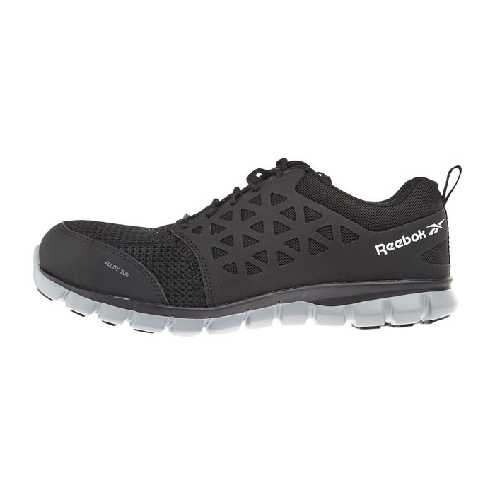 Reebok Men`s Sublite Black Alloy Safety Toe Work Shoe