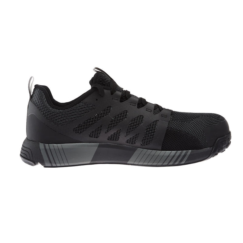 Reebok Men's Fusion Flexweave Black Composite Toe Work Shoe