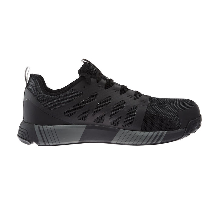 Reebok Men's Fusion Flexweave Black Composite Toe Work Shoe