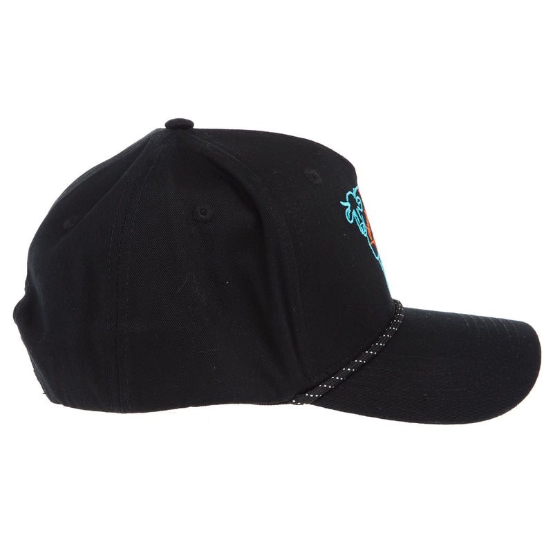 Raised by Coyotes Mens Coyotes Black Beef Cuts Cap
