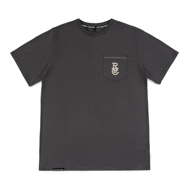 Raised by Coyotes Black Go Everywhere Tee